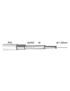ROLLO 100M CABLE COAXIAL ALUM.-COND. CENTRAL 1.2