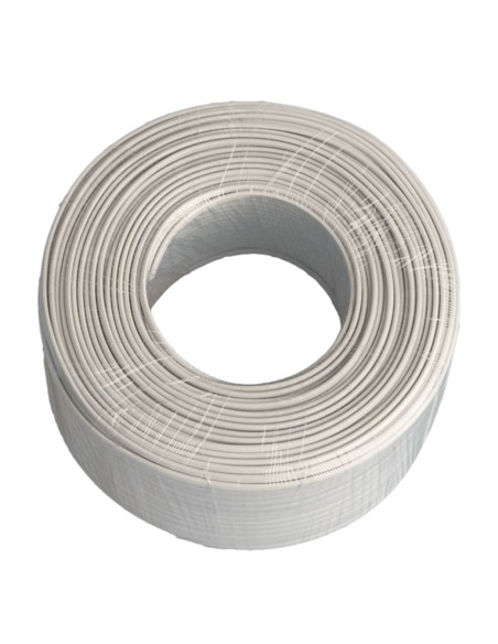 ROLLO DE 100M 4 CABLES OD 3.6MM - BLANCO