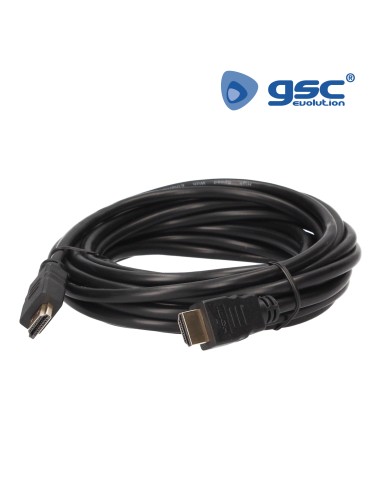 CABLE CONEXIÓN HDMI A HDMI  NEGRO 1.4 / 5M