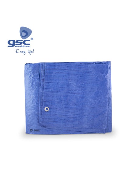 TOLDO DE POLIETILENO AZUL 5X8M