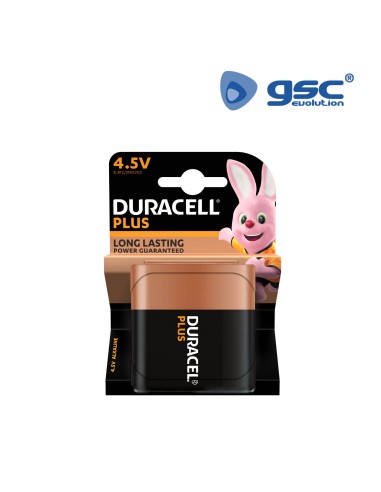 PILA PETACA DURACELL PLUS 3R12-4.5V BLÍSTER 1UD