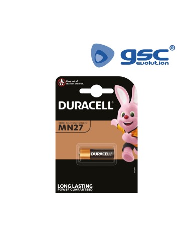 PILA ALCALINA DURACELL MN27 BLISTER 1