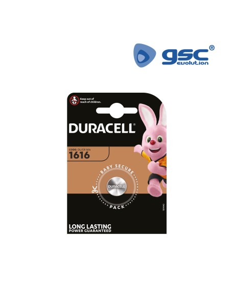 PILA LITIO DURACELL DL1616 BLISTER 1
