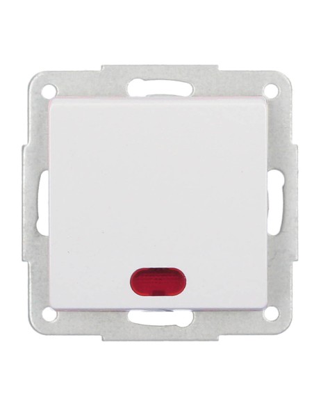 PULSADOR EMPOTRABLE LED GAMMA 56X56MM