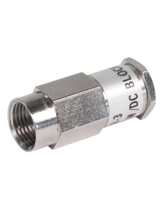 CARGA ADAPT. 75Ohm "F" C/BLOQ. DC TELEVES 4061