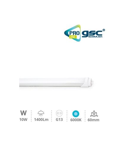 TUBO T8 60CM 10W 6000K - PRO LINE