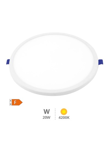 DOWNLIGHT LED NEVALE EMPOTRAMIENTO REGULABLE 20W 4200K