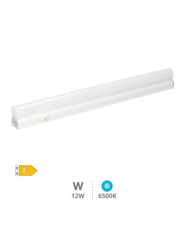 REGLETA T5 LED LOKUTU 875MM 12W 6500K