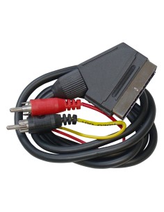CABLE EUROCONECTOR-2RCA CONEXION AUDIO/VIDEO ANALOGICA TELEVES 4377