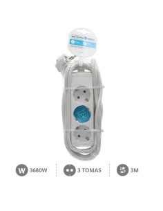 BASE MULTIPLE 3T (3X1.5MM) 3M BLANCA 2