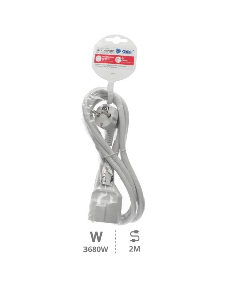 PROLONGADOR SUCKO (3X1.5MM) 2M BLANCO