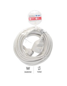 PROLONGADOR SUCKO (3X1.5MM) 10M BLANCO 2