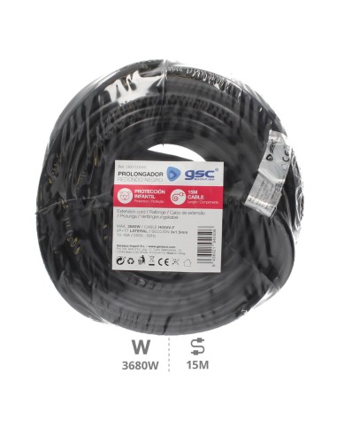 PROLONGADOR SUCKO (3X1.5MM) 15M NEGRO