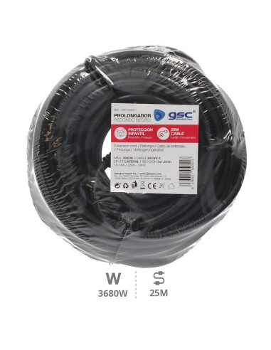 PROLONGADOR SUCKO (3X1.5MM) 25M NEGRO