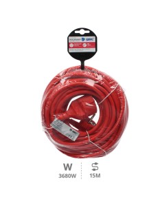 PROLONGADOR SUCKO (3X1.5MM) 15M ROJO 2