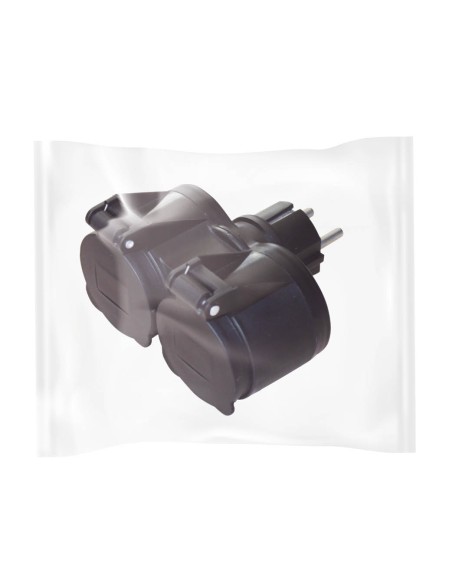 DOBLE SUCKO CON TAPAS IP44