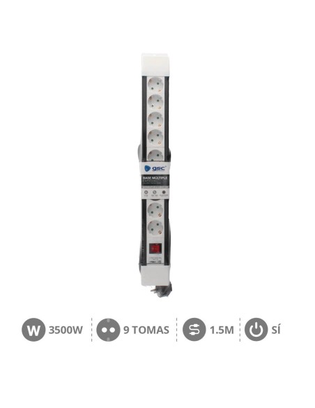 BASE MULTIPLE 9T + INT. (3X1.5MM) 1,5M