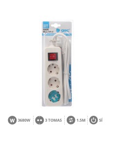 BASE MULTIPLE SERIE MEGA 3T + INT. (3X1.5MM) 1,5M 2