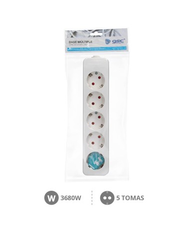 BASE MULTIPLE SERIE MEGA 5T SIN CABLE