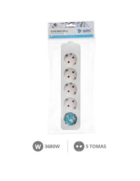 BASE MULTIPLE SERIE MEGA 5T SIN CABLE