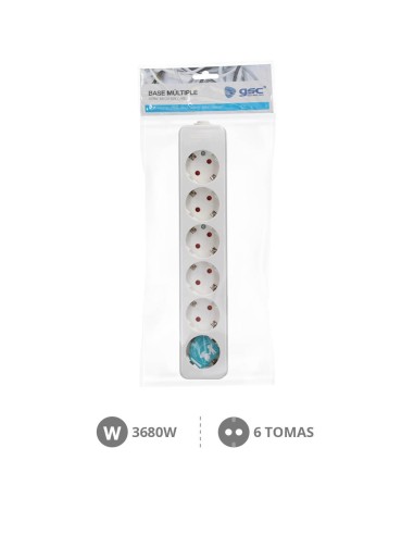 BASE MULTIPLE SERIE MEGA 6T SIN CABLE