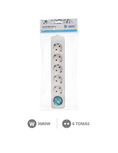 BASE MULTIPLE SERIE MEGA 6T SIN CABLE