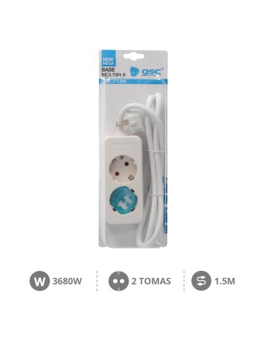 BASE MULTIPLE SERIE MEGA 2T (3X1.5MM) 1,5M