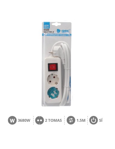 BASE MULTIPLE SERIE MEGA 2T + INT. (3X1.5MM) 1,5M