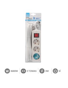 BASE MULTIPLE SERIE MEGA 3T + INT. (3X1.5MM) 3M 2