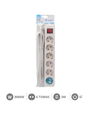 BASE MULTIPLE SERIE MEGA 6T + INT. (3X1.5MM) 3M