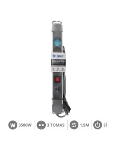 BASE MULTIPLE ALUM. 3T+INT. (3X1.5MM) 1,5M +PROTEC 2