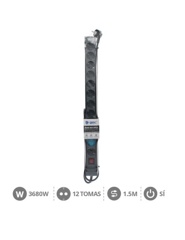 BASE MULTIPLE 12T + INT. (3X1.5MM) 1,5M