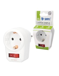 LADRON SIMPLE CON INTERRUPTOR 2