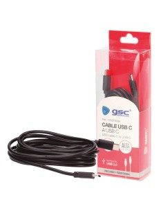 CABLE USB TIPO C 2.0 A USB TIPO C - 3M 2