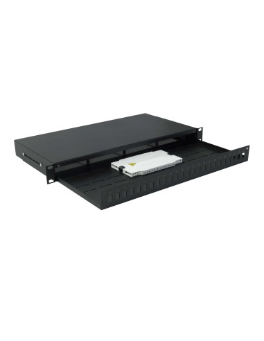 BANDEJA RACK 19 1U - 24 CONECTORES SC T