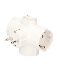 LADRON TRIPLE SALIDA SUCKO CON INTERRUPTOR 2