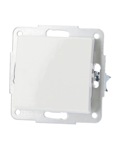 CONMUTADOR DE EMPOTRAR BLANCO 56X56MM