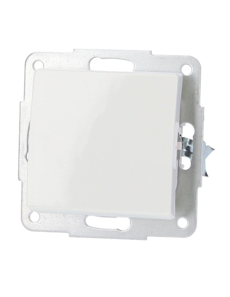 CONMUTADOR DE EMPOTRAR BLANCO 56X56MM