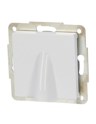 TAPA DE SALIDA DE CABLE PARA EMPOTRAR 56X56MM