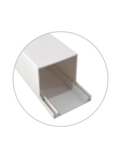 MINI-CANALETA ELECTRICA BLANCA ADHESIVA 2M 8X12MM 2