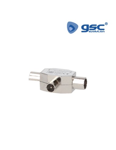 DISTRIBUIDOR TV EN CRUZ BLINDADO DE 1 MACHO A 2 HEMBRAS