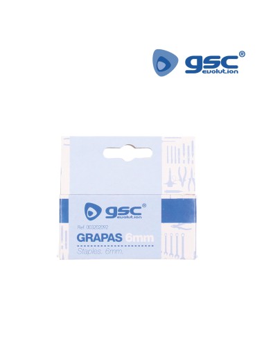 CAJA DE 1000 GRAPAS 6MM