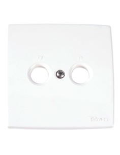 PLATINE FRONTALE BLA. PRISE TV-R TELEVES 5441