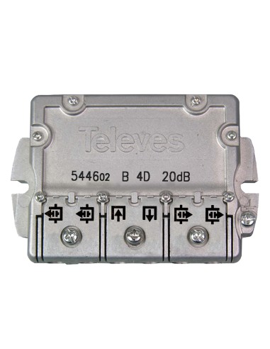 DERIVADOR ANTENA 5 A 2400MHZ "EASYF" 4D