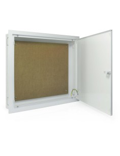 REGISTRO DE TERMINACION DE RED (RTR), CON MARCO EXTRAIBLE CABLE COAXIAL ANTENA TV , DATOS, TELEFONIA Y FIBRA OPTICA TELEVES 5467