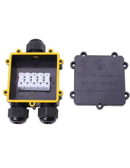 CAJA CONEXION ESTANCA Y + REGLETA IP68