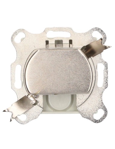 BASE DE EMPOTRAR TV-FM 9.5MM BLANCO 56X56MM