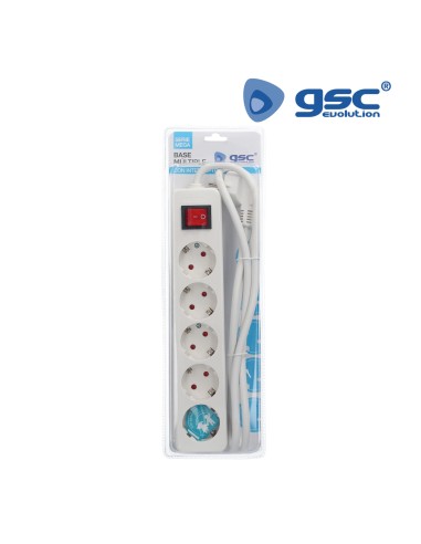 BASE MULTIPLE SERIE MEGA 5T + INT. (3X1.5MM) 3M