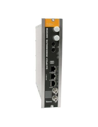 T.0X ENCODER SD QUAD COFDM/QAM 5 TELEVES