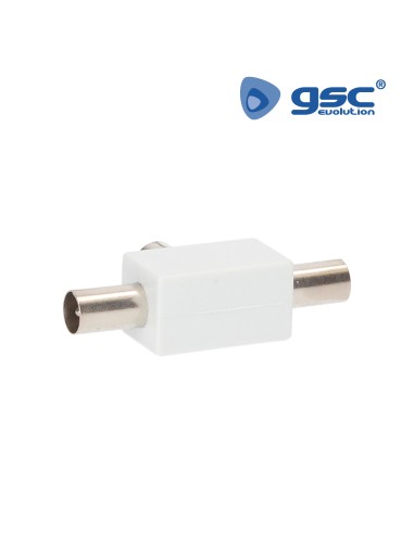 DISTRIBUIDOR TV EN CRUZ DE 1 MACHO A 2 HEMBRAS BLANCO